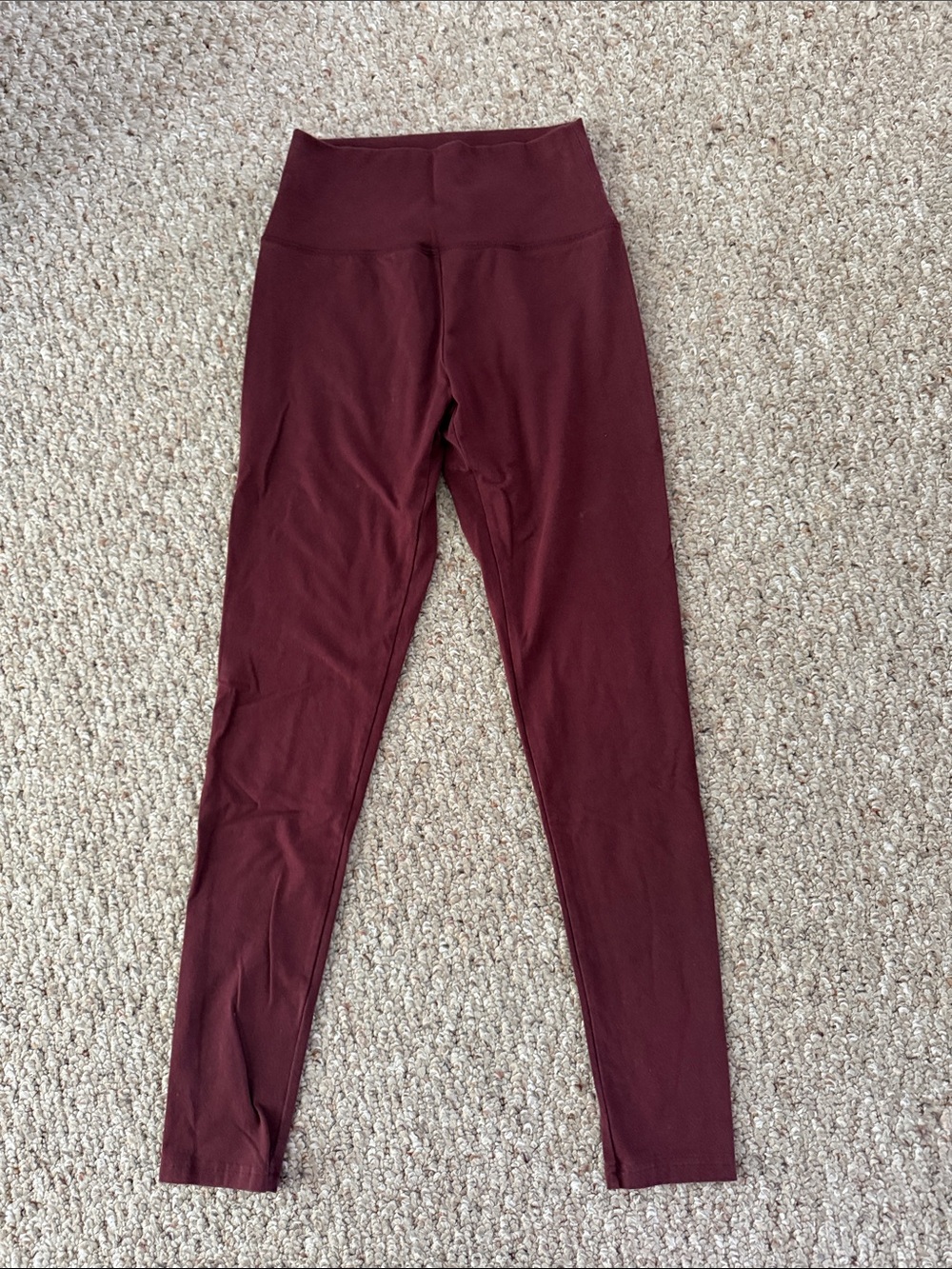 aerie Women's Burgundy High-Rise Leggings